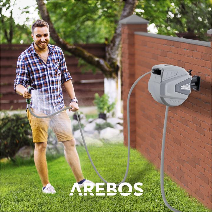 Immagine prodotto Arebos Gartenschlauchaufroller (20 m)