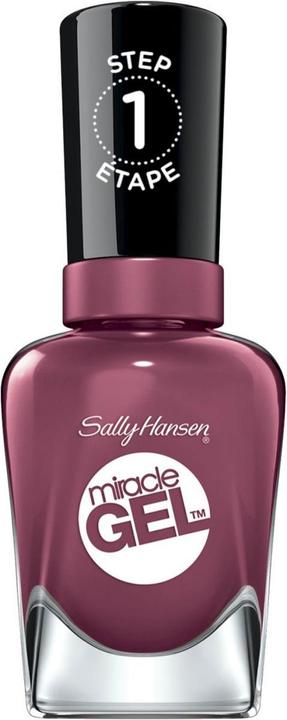 Actual product image Sally Hansen Miracle Gel - Beet, Pray, Love 496 (# Love, Pray, 496-bed, Gel-Effect Nail Polish)