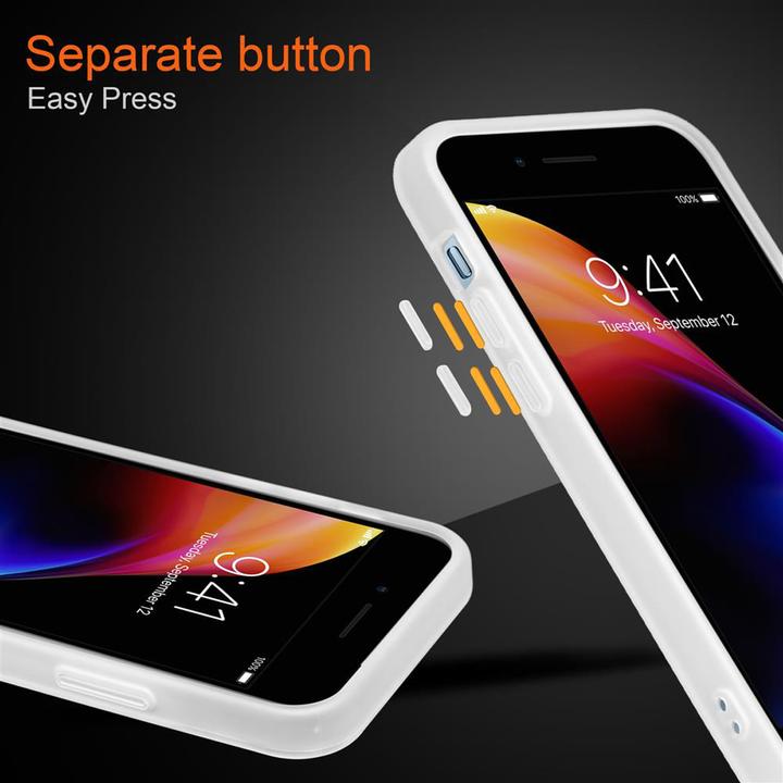 Produktbild Cadorabo Hybrid Matt Cover (Apple iPhone 6, LG G8s)