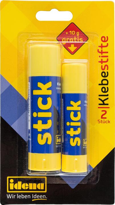 Idena Klebestift Bonuspack je 1x 10g + 22g