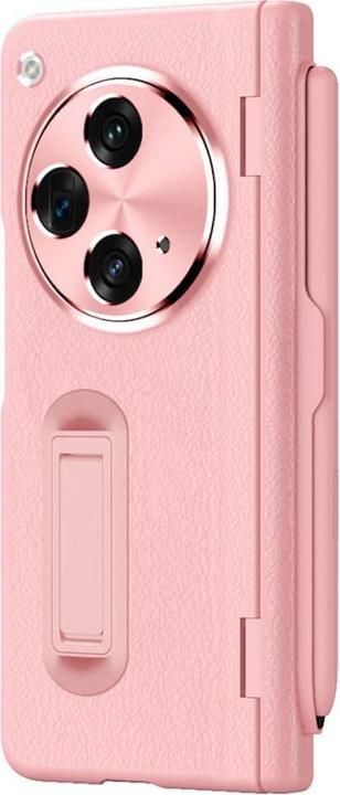 Actual product image Cover-Discount OnePlus Open - 360-degree protective case with kickstand pink (Samsung Galaxy Z Fold3)