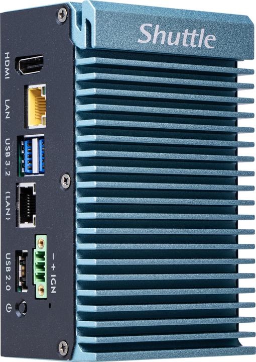 Actual product image Shuttle Barebone SPCEL02 Intel Celeron J6412 1xSODIMM max 32GB DDR4 2x2.5G LAN (Intel Celeron J6412)