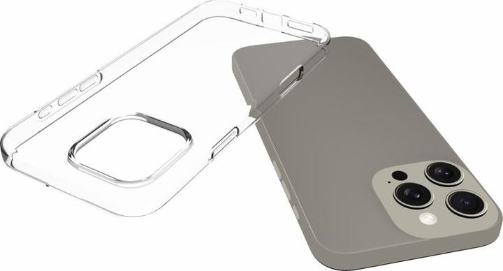 Immagine prodotto Apfelkiste iPhone 16 Pro Max Silikon Gummi Case Hülle - Transparent Slim Design 1.0 mm (Apple iPhone 16 Pro Max)