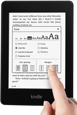Image du produit Amazon Kindle Paperwhite 2014 (6", 4 Go, Noir)