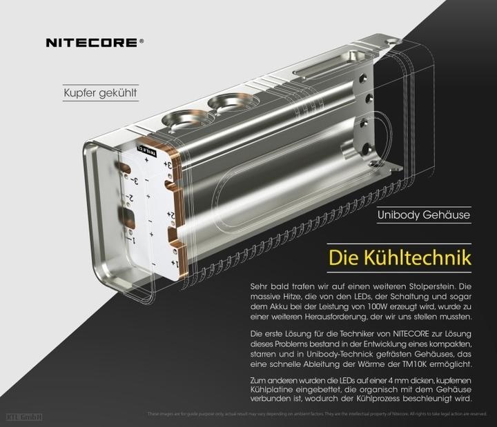Immagine prodotto Nitecore TM10K (10.99 cm, 10000 lm)