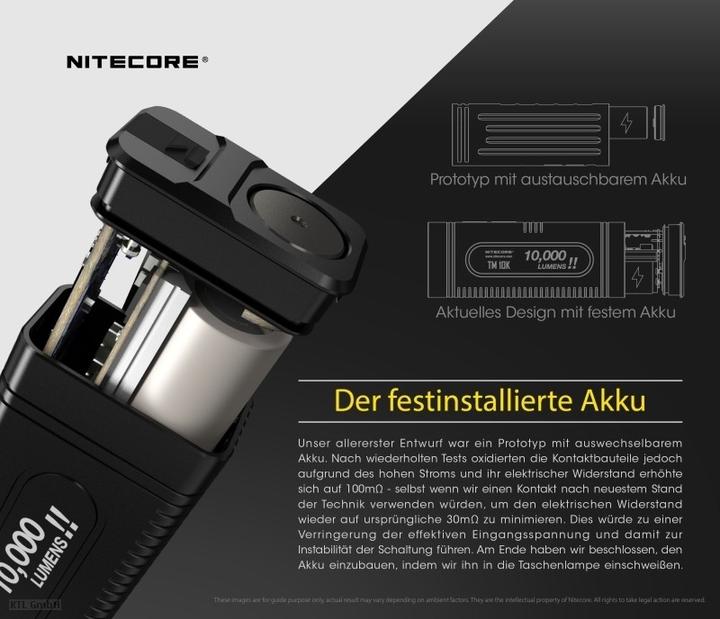 Immagine prodotto Nitecore TM10K (10.99 cm, 10000 lm)