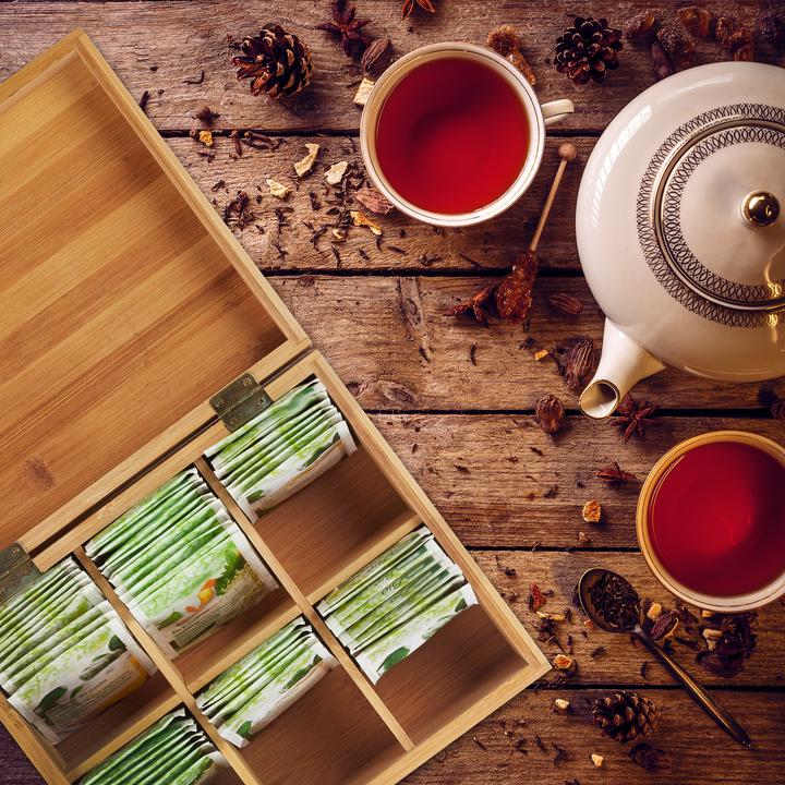 Actual product image Relaxdays Tea Box
