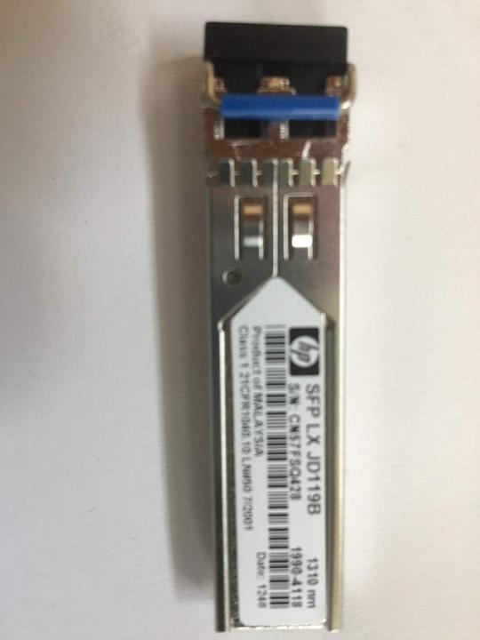 Actual product image HPE Hp X120 1g Sfp Lc Lx