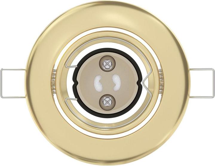 Immagine prodotto VidaXL Lampen Set von 12 Gold Metall, Kunststoff 9 cm Leichtes Gewicht (GU10)