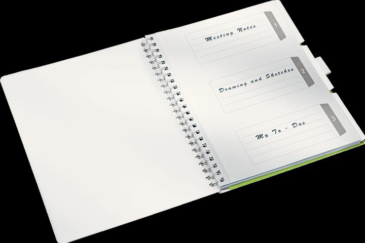 Produktbild Leitz Spiralbuch Wow (A4, Liniert, Weicher Einband)