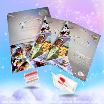 Productafbeelding Craft Buddy Crystal Art Disney 100 Sticker Album Starterspakket