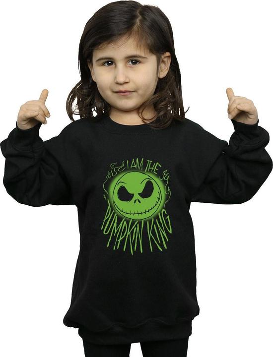 Produktbild Disney Nightmare Before Christmas Pumpkin King Sweatshirt Mädchen (128)