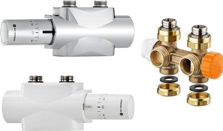 Produktbild Imi Hydronic Engineering Heimeier Multilux 4 - Eclipse - Set Halo m automatischer Durchflussregelung