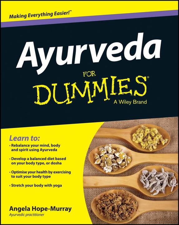Produktbild Ayurveda for Dummies (Englisch, Angela Hope Murray, 2013)