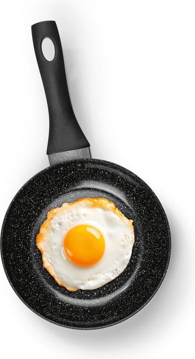 Actual product image Bratmaxx Bratpfanne Aluminium Pfannen Set 3 Stück 20 cm/24 (28 cm, Frying pan, Aluminium)