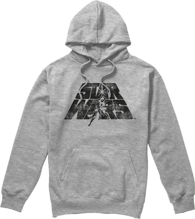 Immagine prodotto Star Wars Felpa con Cappuccio Luke e Leia Uomo (XXL)
