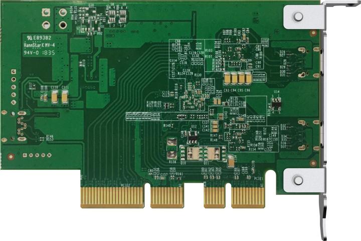 Actual product image QNAP 2 x Thunderbolt 3 USB Type-C