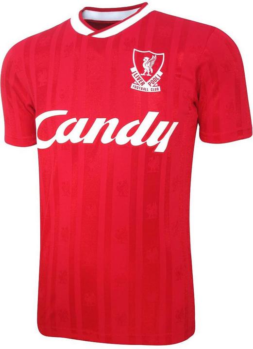 Score Draw Liverpool FC 1988/89 Retro Trikot