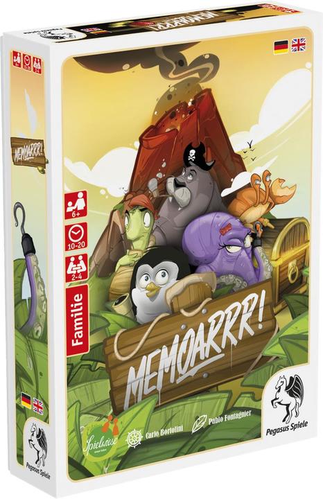 Produktbild Pegasus Memoarrr! (Deutsch, Englisch)