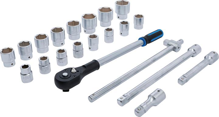 Image du produit BGS Socket Set | 20 mm (3/4") Drive | 21 pcs. (3/4")