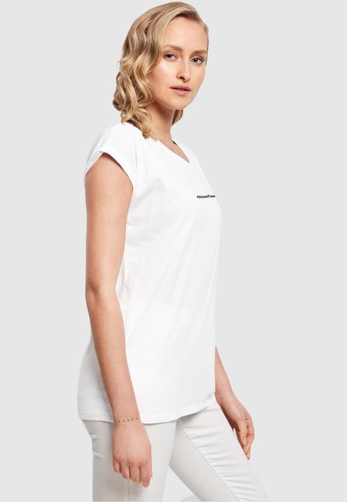 Image du produit Merchcode Ladies WD - Strong As A Woman Tee à l'épaule étendue - 116539 (XS)