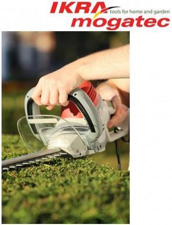 Actual product image Ikra Electric hedge trimmer Mogatec 600 Watt IHS 600 (Electric hedge trimmer)