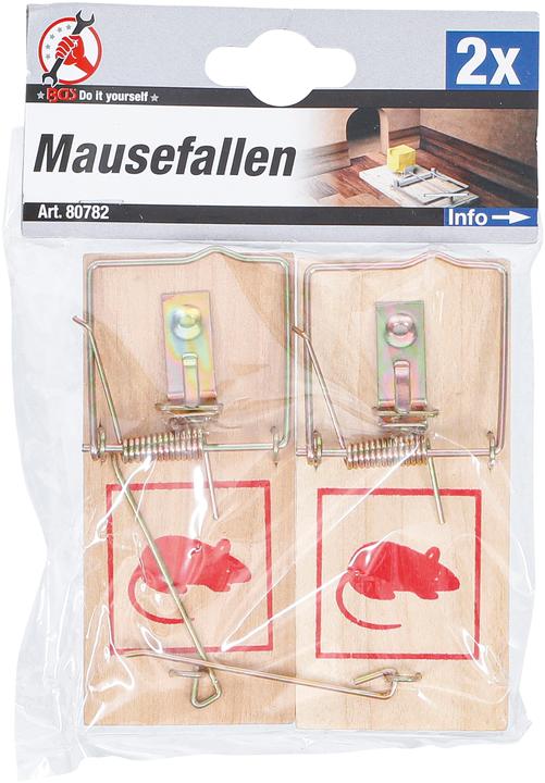 Produktbild BGS Mausefallen 2-tlg.