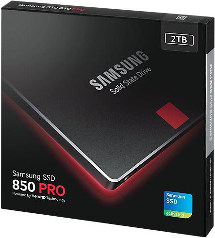 Actual product image Samsung 850 Pro (2000 GB, 2.5")