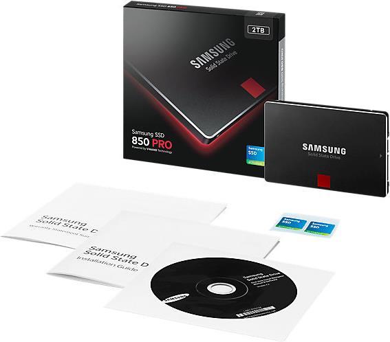 Actual product image Samsung 850 Pro (2000 GB, 2.5")