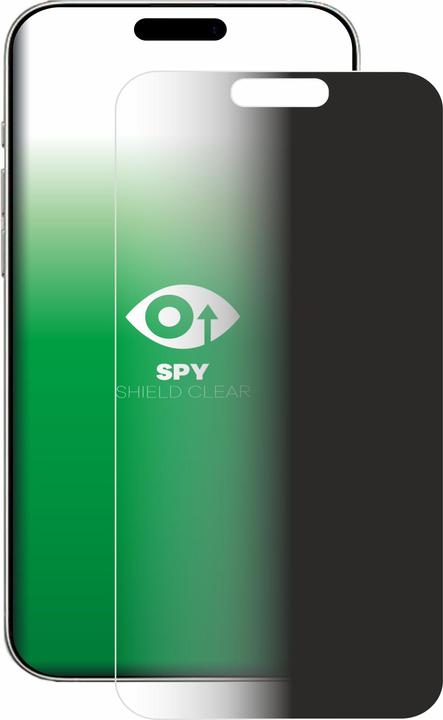 Actual product image upscreen Anti-spy privacy film Blue light protection film (1 Piece, Apple iPhone 16 Pro Max)