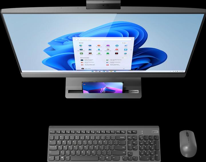 Actual product image Lenovo IdeaCentre AIO 5 – 27IAH7 (Intel Core i7-12700H, 16 GB, 1000 GB, Arc A370M)