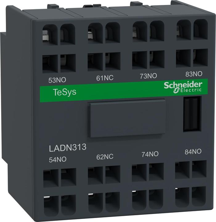 Produktbild Schneider Electric Hilfsschalterblock, 3S+1Ö, LADN313
