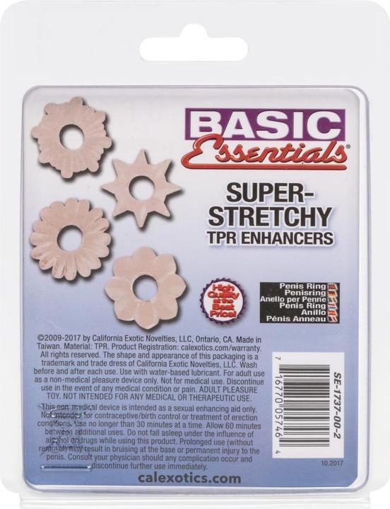 Produktbild CalExotics Basic Essentials 4 Pack (6.35 cm)