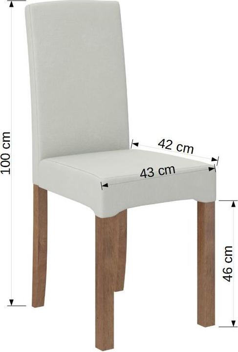 Produktbild ADRK Furniture Polsterstuhl K61
