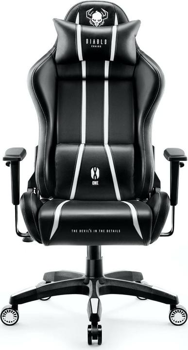 Actual product image Diablo Gaming chair X-One 2.0 Gaming Chair King, Black-white