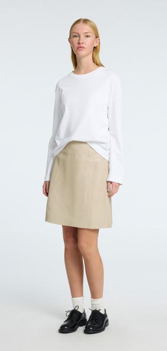 Actual product image Selected Femme Mini leather skirt (38)
