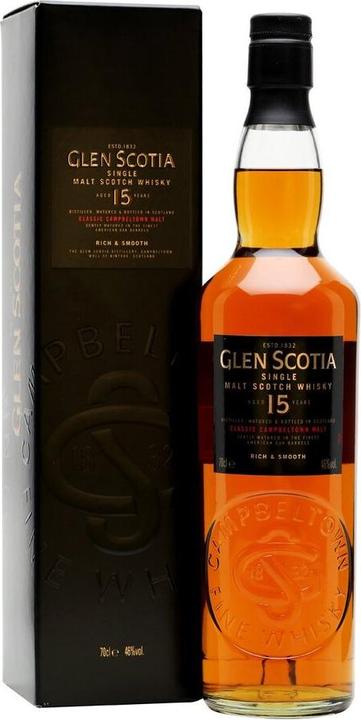 Produktbild Glen Scotia 15 Jahre (Single Malt, Scotch Whisky, 1 x 70 cl)