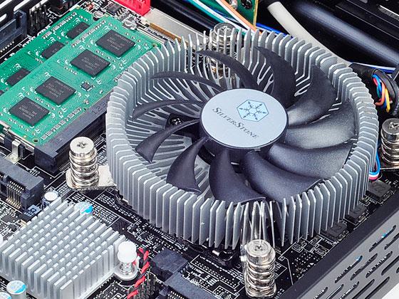 Produktbild Silverstone Nitrogon SST-NT07-115X Low Profile CPU-Cooler (23 mm)