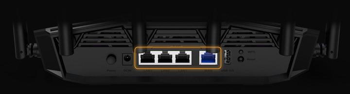 Actual product image ASUS Router TUF-BE6500 WiFi 7 AiMesh