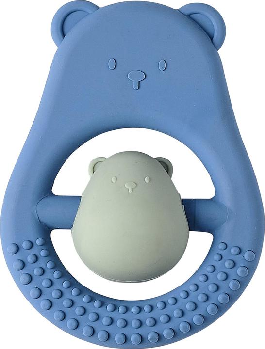 Image du produit Nattou Anneau de dentition mère silicone bleu