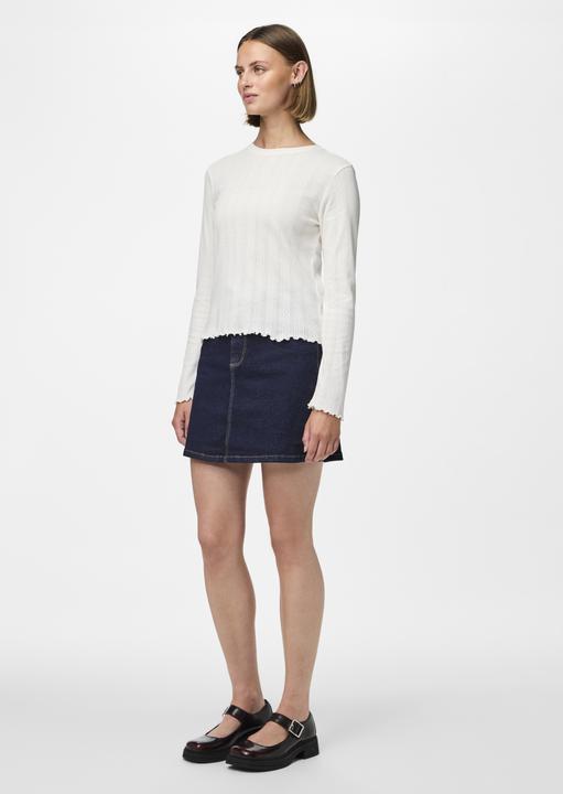 Produktbild Pieces Pcmarie Ls O-Neck Poin Top Jrs Noos Bc (XL)
