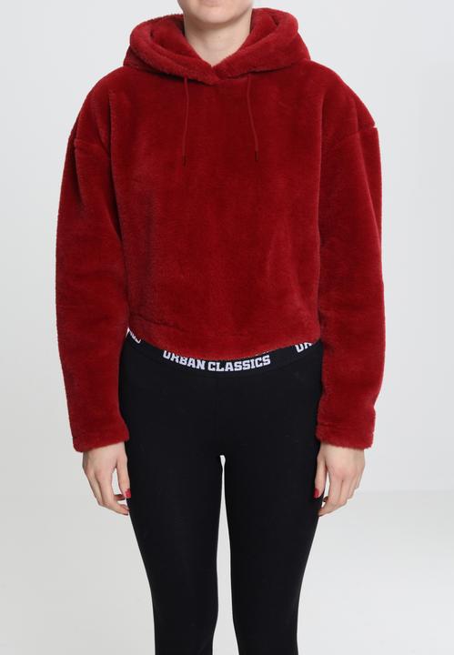 Actual product image Urban Classics Ladies Oversize Short Teddy Hoody (S)