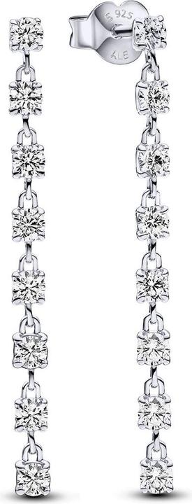 Actual product image Pandora Sparkling eight-stone earrings (Silver 925)