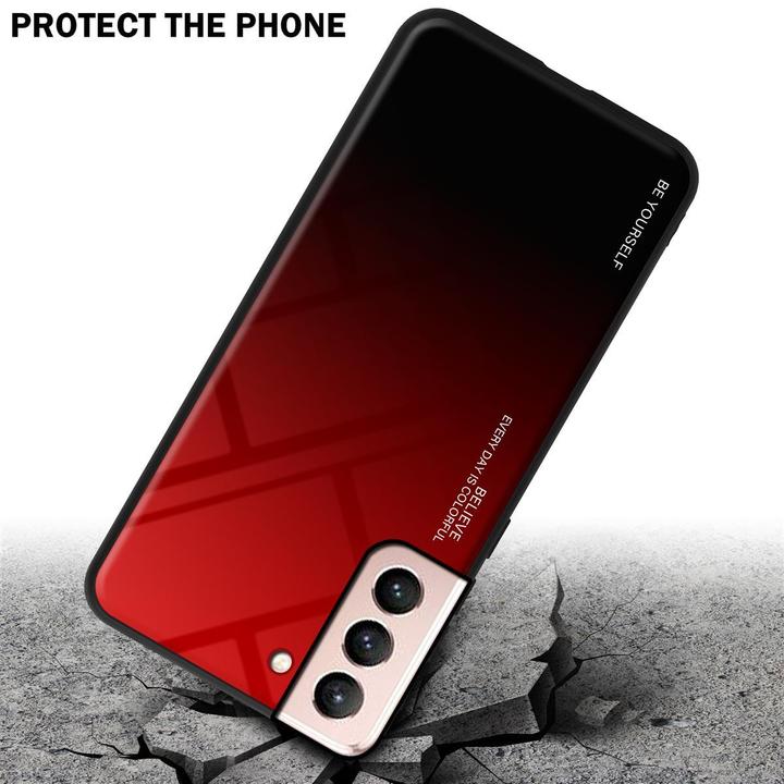 Produktbild Cadorabo TPU 2 Farben Glas Cover (Samsung Galaxy S21 5G)