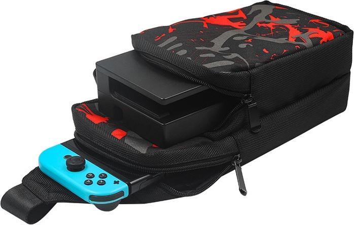 Produktbild Nintendo Switch Schulter Transport Tasche mit Dockingstation Fach (Switch)