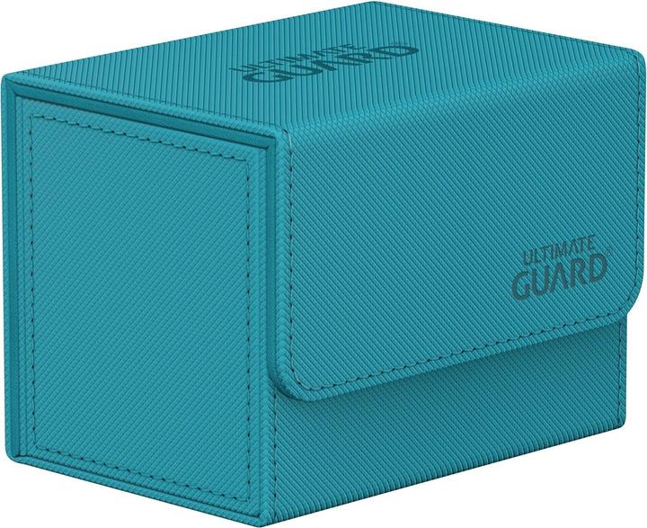Produktbild Ultimate Guard Kartenbox XenoSkin Sidewinder Monocolor 80+ Petrolblau