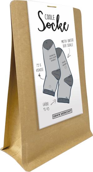 Produktbild Coole Socke - frag Mama - Grösse 41-45 - von (41 - 45)