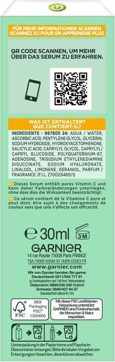 Image du produit Garnier Bright Complete (30 ml)