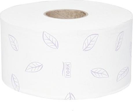 Actual product image Tork Mini roll toilet paper Jumbo, 3-ply, white, 120 m (12 x)