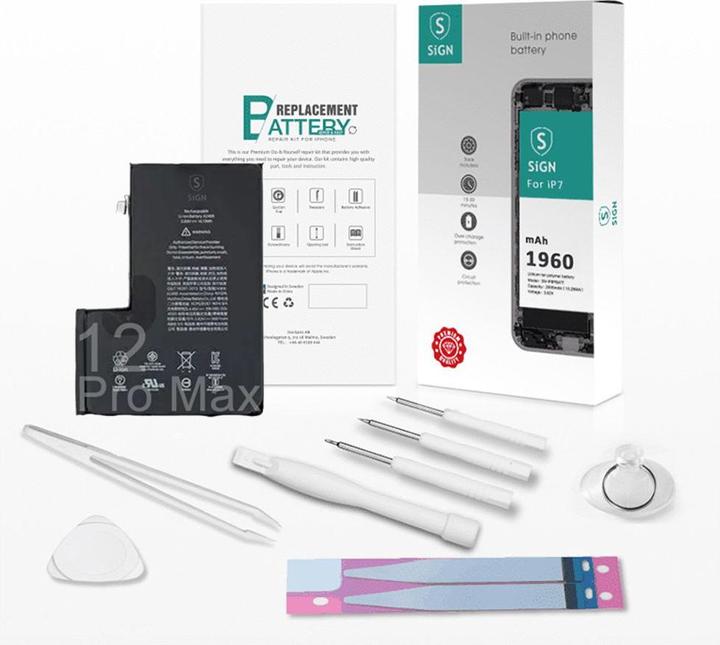 Immagine prodotto SIGN Kit completo per la sostituzione della batteria - iPhone 12 Pro Max